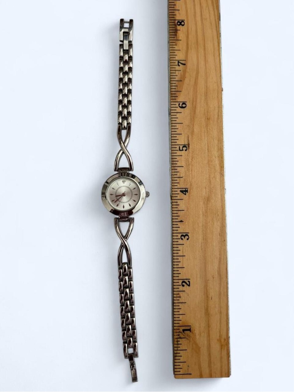 Women's Silver-Tone Linked Bracelet Watch